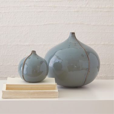 Milo Small Vase In Blue