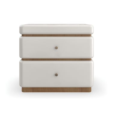 Milos Nightstand In White