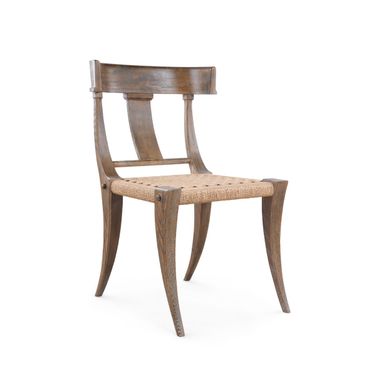 Milos Side Chair In Driftwood