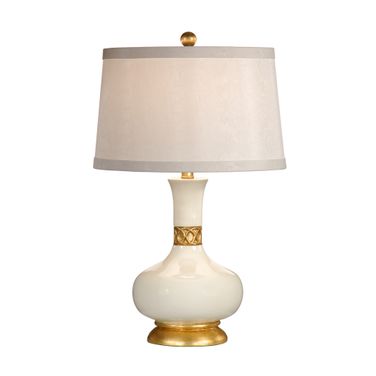Mimi Lamp In White and Cream