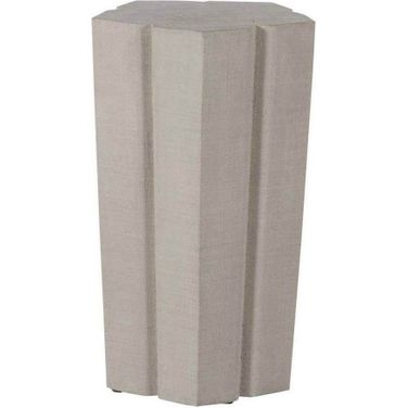 Mina Drinking Table In White Seagrass