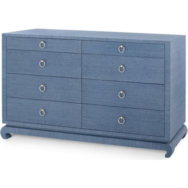 Ming Extra Large 8-Drawer In Navy Blue