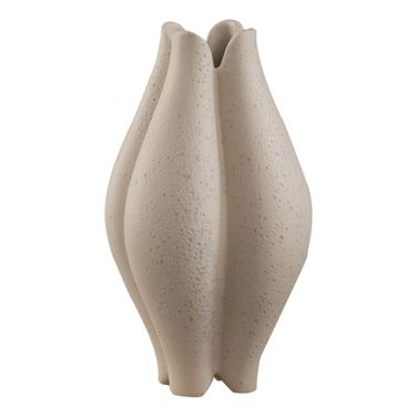 Mini Tall Pond Vase In White