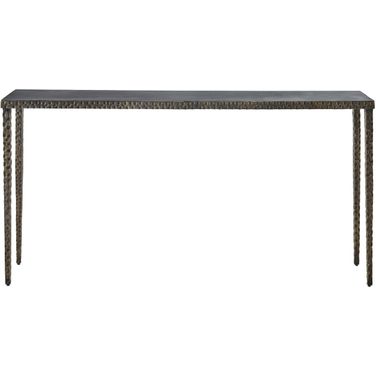 Minimalist Console Table In Bronze