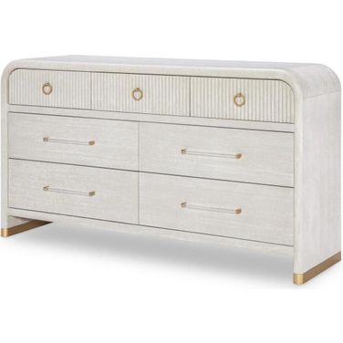 Miramar 7 Drawer Dresser In Oyster