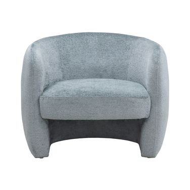 Mircea Lounge Chair In Bergen French Blue