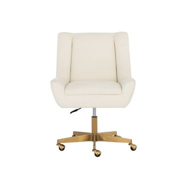 Mirian Office Chair In Zenith Alabaster