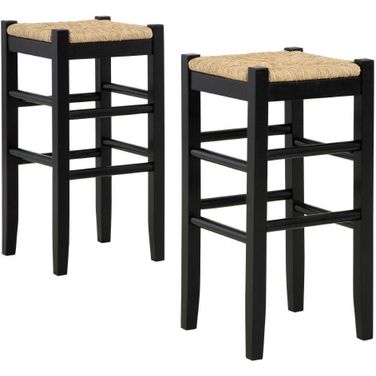 Mirimyn Black Tall Stool Set Of 2