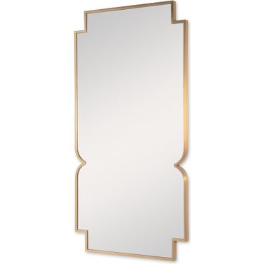 Mirror In Antique Brass