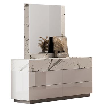 Mist Dresser In White