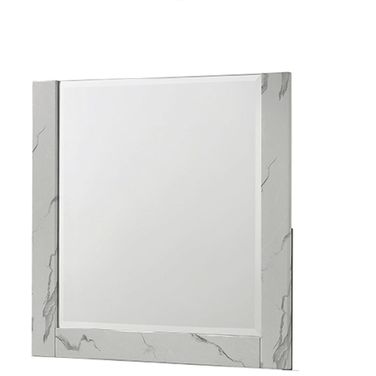 Mist Mirror In White
