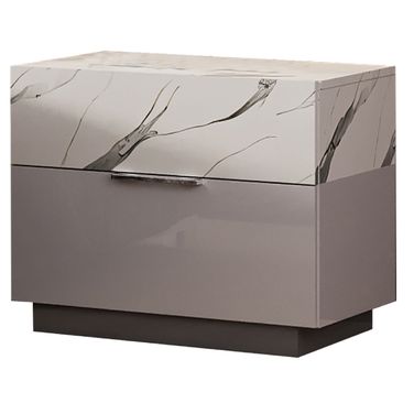 Mist Nightstand In White