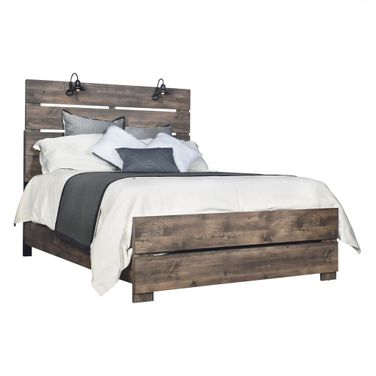 Misty Lodge California King Bed In Greige