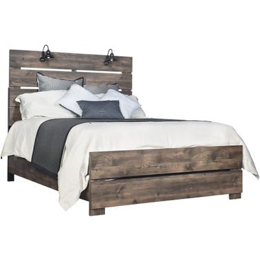Misty Lodge King Bed In Greige