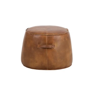 Mitchell Ottoman In Tobacco Tan