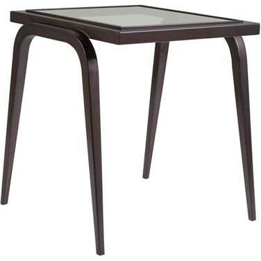 Metal Designs Mitchum Rectangular End Table In Antique Copper