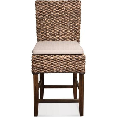 Mix-N-Match Chairs Woven Counter Stool Set of 2 In Hazelnut