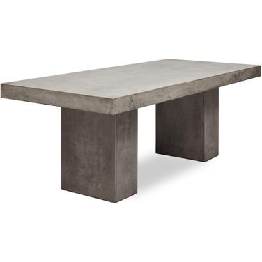 Mixx 47 x 95 Inch Elcor Dining Table In Dark Grey
