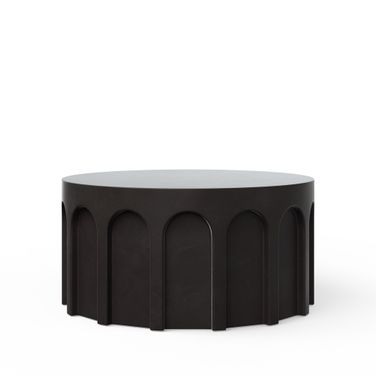 Mixx Atlas Round Coffee Table In Lava