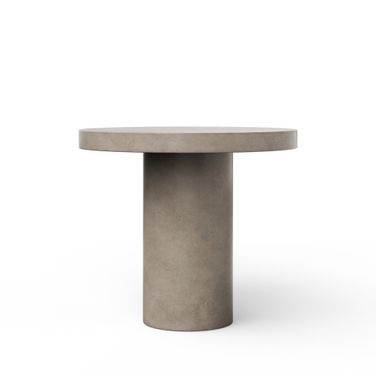 Mixx Circa 47.25 Inch Dia. Bar Height Dining Table In Dark Grey