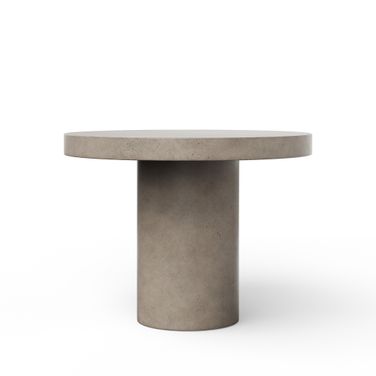 Mixx Circa 47.25 Inch Dia. Counter Height Dining Table In Dark Grey
