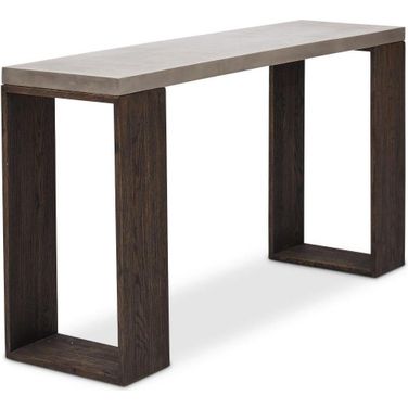 Mixx Heritage Console In Heritage Brown Frame And Dark Grey Top