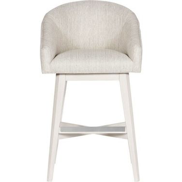 Ryder Swivel Base Bar Stool In Cream