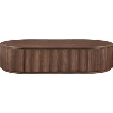Moana Rubberwood Coffee Table In Brown