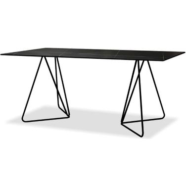 Papillon Sintered Shakespeare Black Dining Table