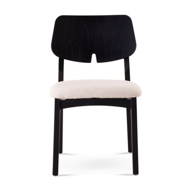 Modern Brazilian Beth Side Chair In Ivory