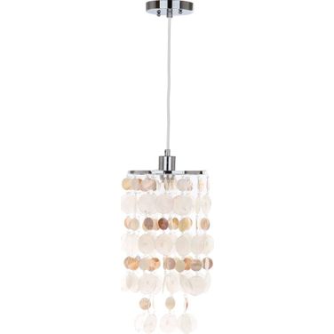 Modern Capiz Natural Cream Pendant