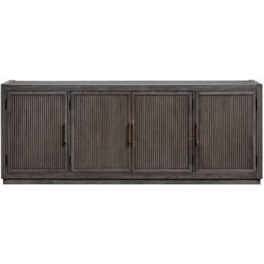 Modern Edge 77 Inch TV Console In Caffe