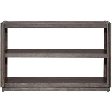 Modern Edge Sofa Table In Caffe