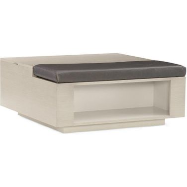 Modern Expressions Ash Taupe Repetition Bunching Cocktail Table