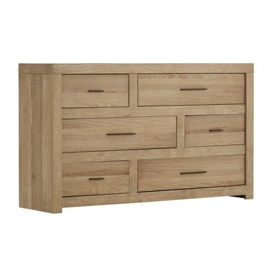 Modern Loft 6 Drawer Dresser In Khaki