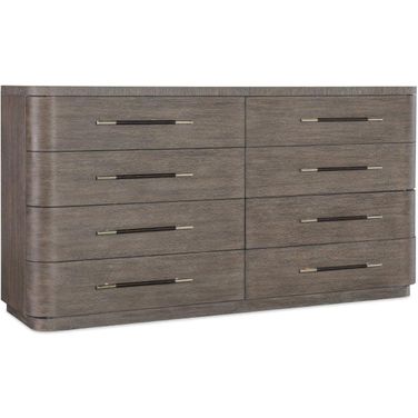Modern Mood Dresser In Dark Wood