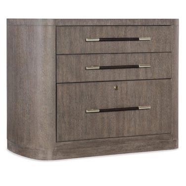 Modern Mood Lateral File In Dark Wood