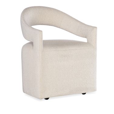 Modern Mood Upholstered Arm Chair In Beige