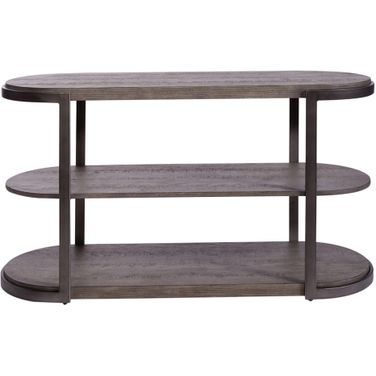 Modern View Sofa Table In Gauntlet Gray