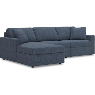 Modmax 3-Piece LAF Sectional with Chaise In Ink