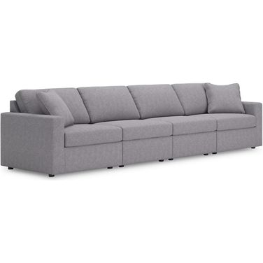 Modmax 4-Piece Sectional In Granite