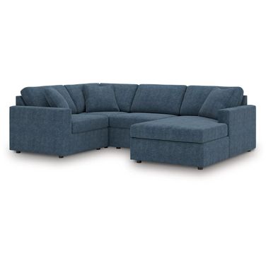 Modmax 4-Piece Sectional with RAF Chaise In Ink