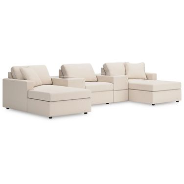 Modmax 5-Piece Pit Sectional In Oyster