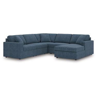 Modmax 5-Piece Sectional with RAF Chaise In Ink