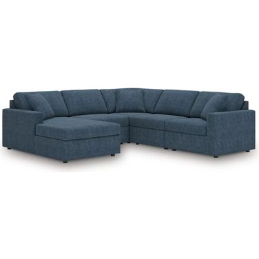 Modmax 5-Piece Sectional with LAF Chaise In Ink