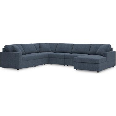 Modmax 6-Piece RAF Sectional In Ink