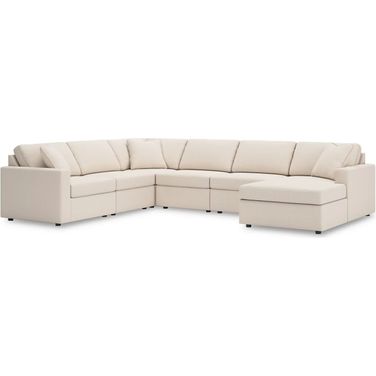 Modmax 6-Piece RAF Sectional In Oyster