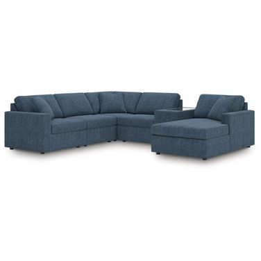 Modmax 6-Piece Sectional with Chaise In Ink