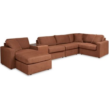 Modmax 7-Piece Sectional In Spice