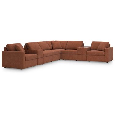Modmax 8-Piece Sectional In Spice